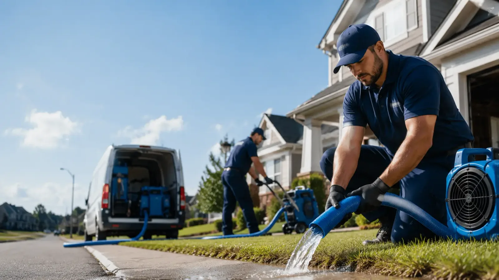 Flood Damage Restoration in Wakefield, KS